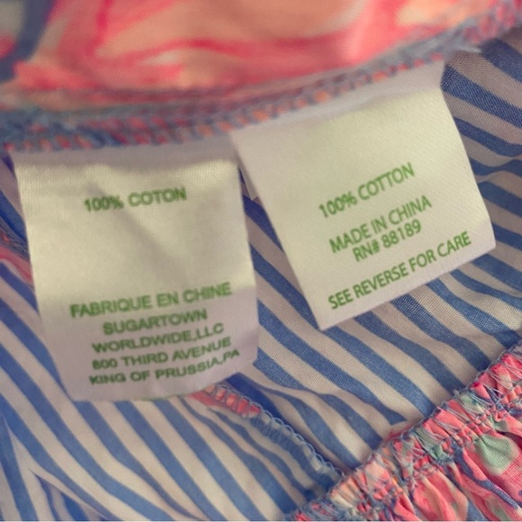 Lilly Pulitzer Larissa off shoulder two piece set in Rum Swizzle - Picture 7 of 13